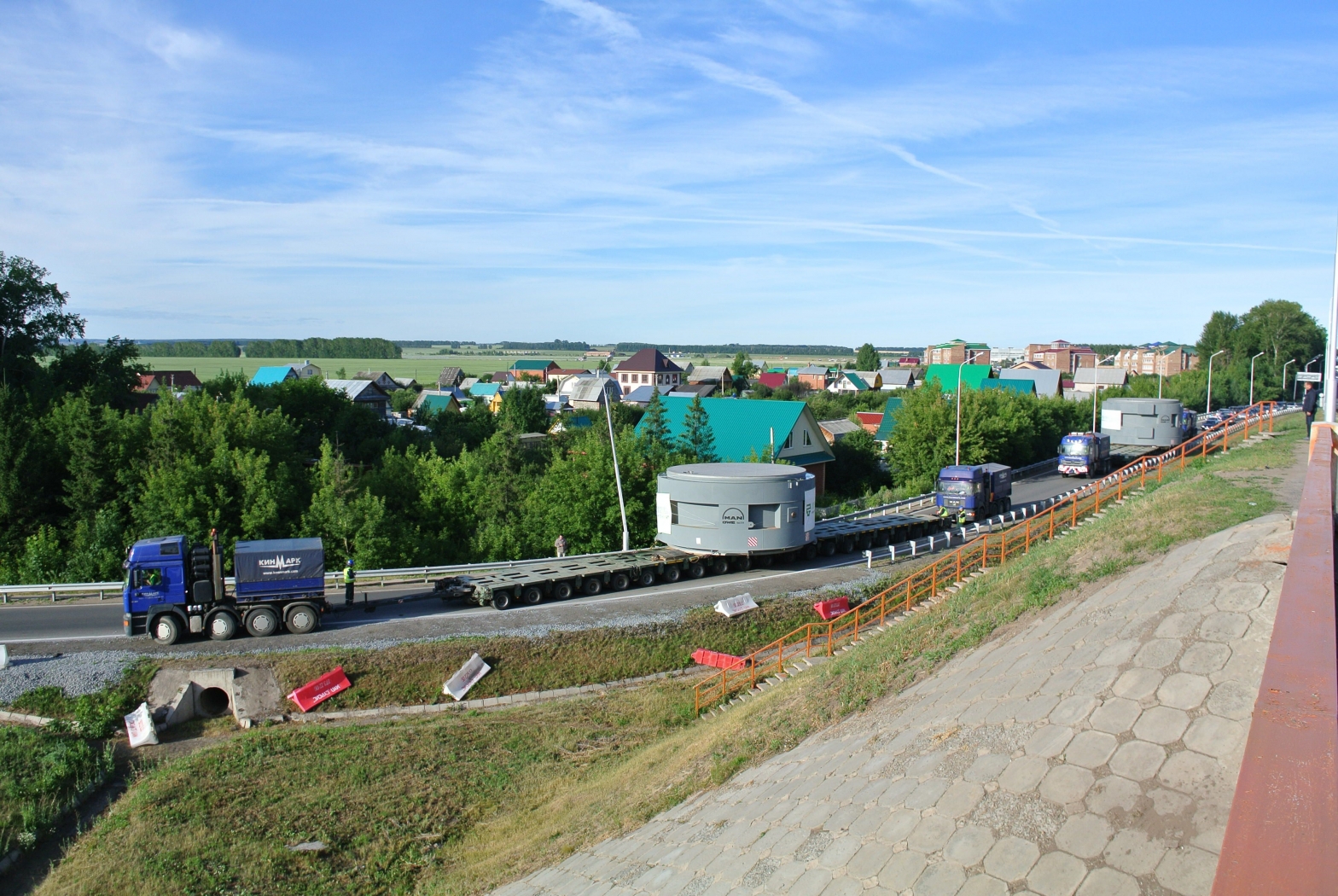 перевозка тяжеловесных грузов в России, Беларуси, Казахстане, Узбекистане